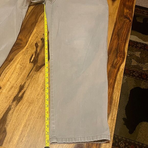 Vintage 90s Split Skateboards USA Pants Skate Workwear Khaki Carpenter Style 32 - Picture 9 of 10